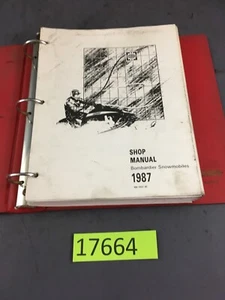 1987 BOMBARDIER Snowmobile Service Shop Manual OEM tundra safari skadic - Bild 1 von 4