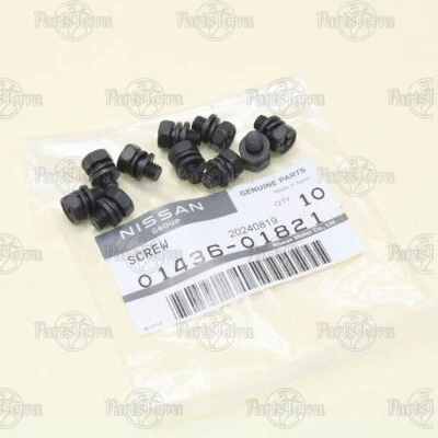 Tornillos sensor nivel combustible originales Nissan SENTRA Infiniti G35 x10 01436-01821 Foto 1 de 4