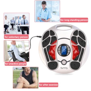 Foot Circulation Massager Booster Machine TENS/EMS Pulse Up to 99 Intensity OTC - Picture 1 of 9