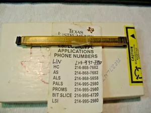 1 NOS TI's TLC27L4I Quad Precision uPower Op Amp IC SMT SOP14 - Foto 1 di 4