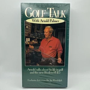 Golf Talk with Arnold Palmer VHS 1993 - Picture 1 of 2