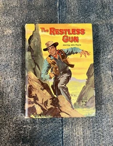Authorized TV Edition, The Restless Gun By Barlow Meyers Hardcover Vintage Book - Imagen 1 de 9