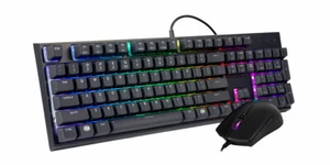 Cooler Master MasterSet MS121 RGB Mem-chanical Keyboard with Gaming Mouse - NEW - Picture 1 of 3