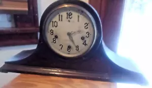 Vintage antike New Haven Manteluhr für Ersatzteile/kann repariert werden - Bild 1 von 9