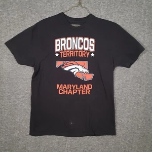 Denver Broncos T-Shirts Mens Medium Broncos Territory Maryland Chapter TeeSpring - Picture 1 of 9
