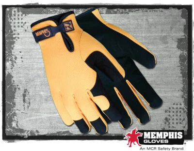 Guantes multitarea económicos amarillos Memphis™ (12 pares) grandes Foto 1 de 4