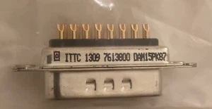 ITTC 15 pin d-sub connector DAM15PK87 - Picture 1 of 2