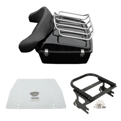 Chopped Trunk Fit For Harley Touring Road King Electra Road Glide Kingg 97-08 US - Изображение 1 из 4