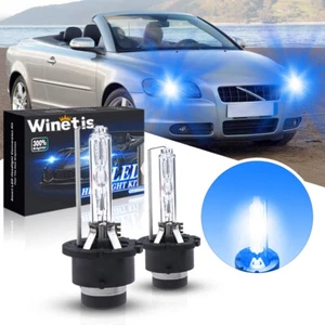 FOR 2006-2013 Volvo C70 HID Xenon D2S Low Beam Headlight Replacement Bulb 10000K - Picture 1 of 7