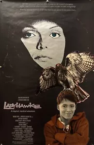LADYHAWKE Original One Sheet Movie Poster - 1985 - MICHELLE PFEIFFER - ROLLED! - Picture 1 of 5