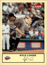 2005 Fleer Tradition Minnesota Twins Baseball Card #231 Kyle Lohse