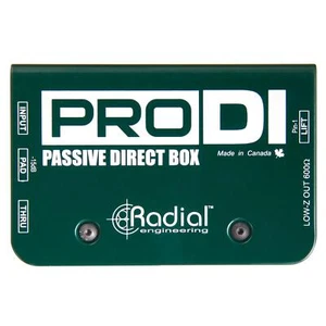 Radial Engineering ProDI 1-Channel Passive Instrument Direct Box Pro-DI Mono DI - Picture 1 of 5