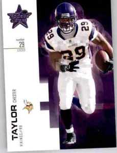 2007 Rookies & Stars Longevity Chester Taylor NFL Base Card PWE Vikings #24 - Picture 1 of 2