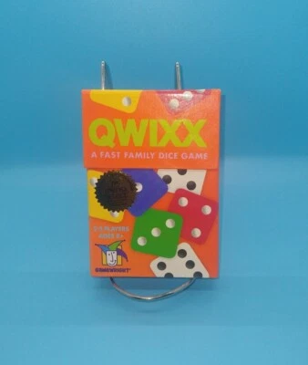 Qwixx A Fast Family Dice Game Gamewright Board Game COMPLETE Great Shape - Image 1 of 4