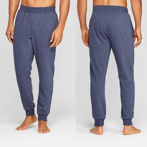 Medium TALL - Mens Knit Jogger Pajama Pants - Goodfellow Co - Navy Blue - Picture 1 of 8
