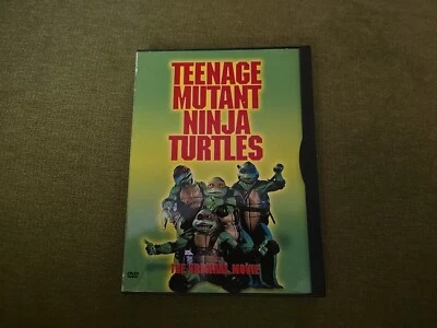 Teenage Mutant Ninja Turtles  DVD The Original Movie 1990 Leo Mikey Donnie Raph  - Image 1 of 4