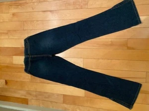Abercrombie Girls Size 14 Vintage Flare Jeans 100% Cotton - Picture 1 of 4