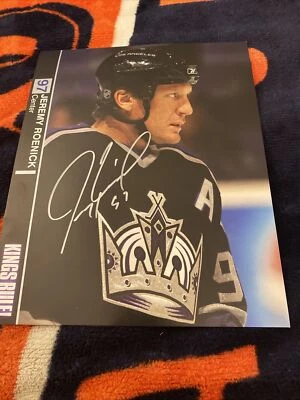 HALL OF FAME & USA HOCKEY, JEREMY ROENICK, Extremely Rare Autographed 2005 Photo Foto 1 de 4