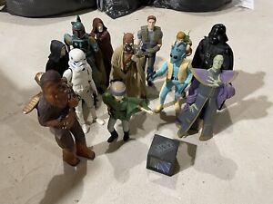 Lot of 12 Vintage Star Wars Classic Collector Series Vinyl Figures Applause 90's