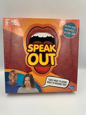 Hasbro Speak Out Party Game Speak Up Mouth Piece Challenge NIB - Image 1 of 4