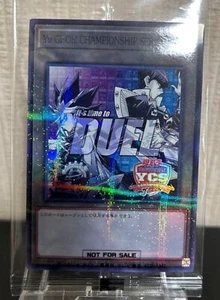Yugioh YCSJ 2025 Token Championship Series Japan Super Parallel Trading Cards - Picture 1 of 2