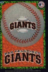 San Francisco Giants Logo Glitter MLB Sticker - Picture 1 of 1