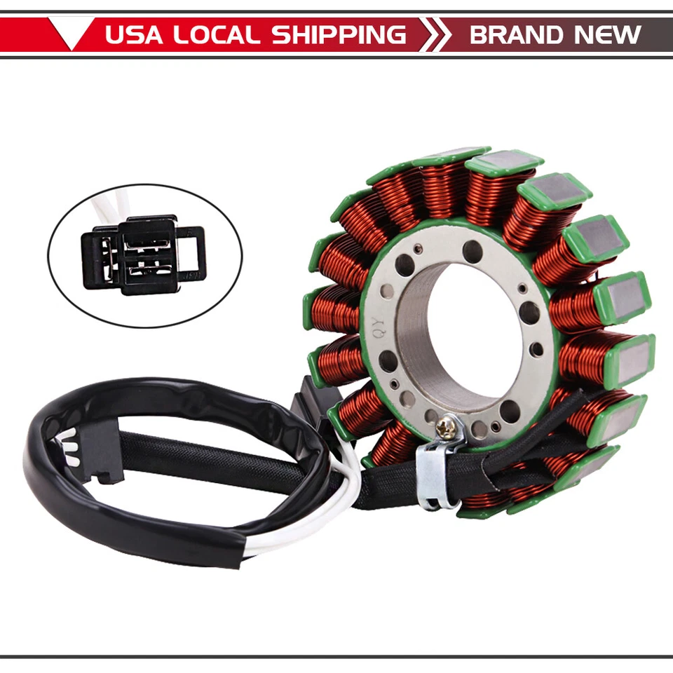 MAGNETO STATOR COIL FOR KAWASAKI NINJA 650R EX650 2006 2007 2008 2009 2010 2011 Foto 1 de 4