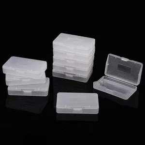 10 Clear Cartridge Cases Nintendo Game Boy Advance GBA GBM SP Games Dust Covers - Picture 1 of 12