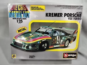 RARE Burago 5142 PORSCHE 935 TURBO KREMER - Metal Kit 1/24 - Vintage 1983 - NOS - Picture 1 of 3