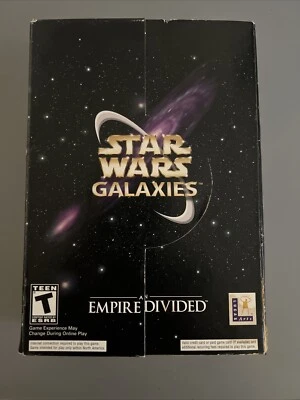 Star Wars Galaxies An Empire Divided PC Collectors Edition Box Set SEALED GAME - Image 1 of 4