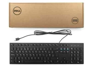 Dell Multimedia Keyboard KB216-UK (QWERTY) Black - Picture 1 of 9