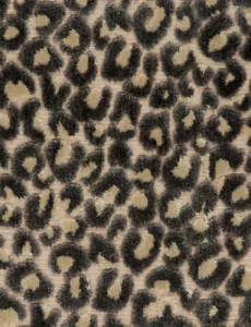 Tela de piel de leopardo de terciopelo corte Pollack - sombra maullido para gatos 4,90 yardas 5125/02 - Imagen 1 de 3