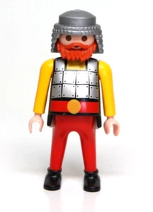 Playmobil Figure Viking Warrior w/ Chainmail Hair Red Beard 3156 - Picture 1 of 1
