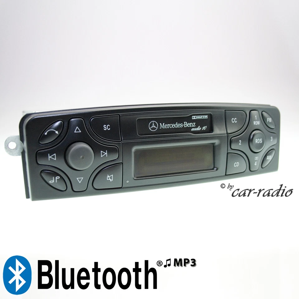 Original Mercedes Audio 10 BE6019 Bluetooth Radio W203 W209 W639 W463 2038201686 - Bild 1 von 4