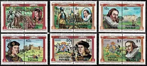 Tuvalu - Vaitupu 1984 British Monarchs - Set Of Six Se-tenant Pairs - MUH - Picture 1 of 1