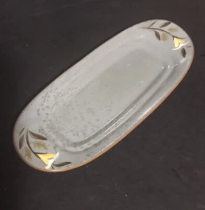 Vtg Stangl MidCentury Golden Harvest Butter Dish Bottom Only Oval Serving - Picture 1 of 3