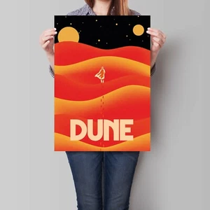 Dune Poster Frank Herbert Art Print - Picture 1 of 5