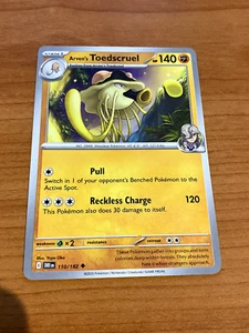 Pokemon TCG Destined Rivals ARVEN'S TOEDSCRUEL UnCommon # 110/182 - Picture 1 of 1