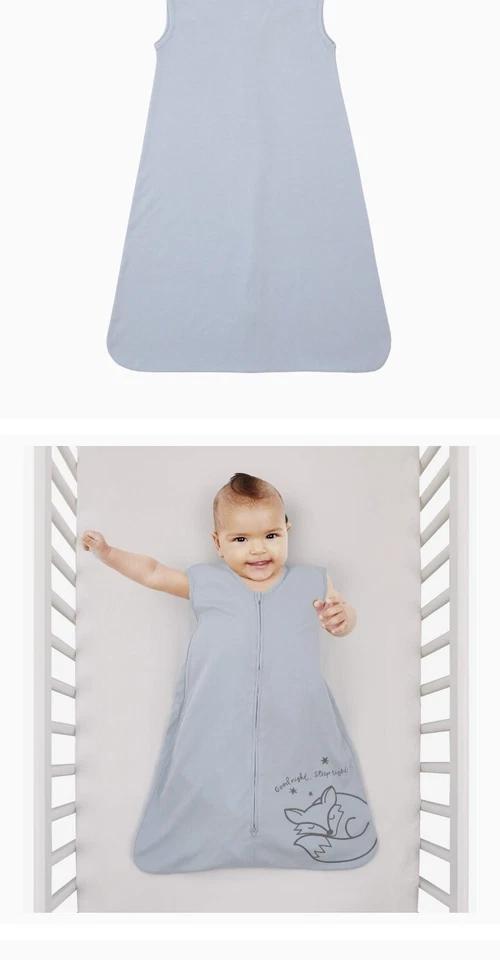Cobertor azul bebê Summersault 6 a 12 meses - Imagem 1 de 4