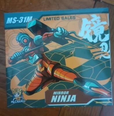 Dr Wu Mechanic Toys Studio Mirror Ninja MS-31M figura Shattered Nightbird MFT Foto 1 de 3