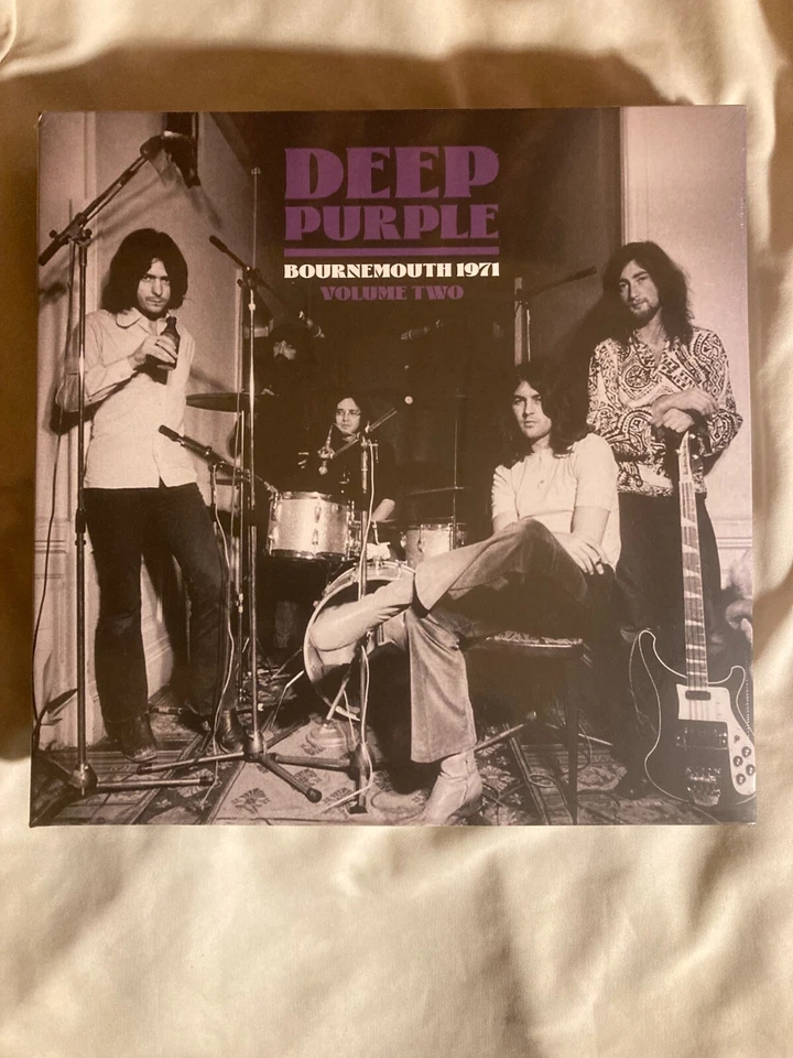 DEEP PURPLE BOURNMOUTH 1971 VOL TWO, PURPLE VINYL DOUBLE LP, NEW & SEALED - Image 1 of 1