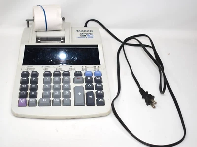 Canon MP27D 12 Digit 2 Color Calendar and Clock Tested - Image 1 of 4