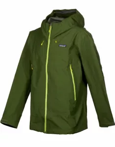 NUOVO! PATAGONIA Cloud Ridge Giacca Uomo S Glades Verde Imballabile Impermeabile $249 - Foto 1 di 12