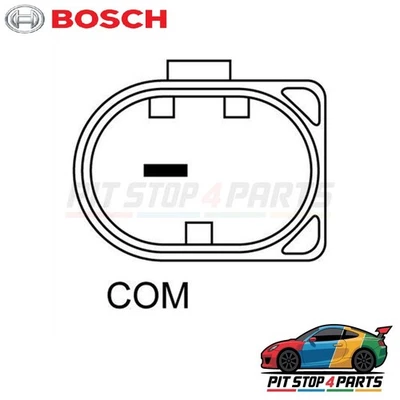 Bosch 0986083330 Alternator 193 mm Fits BMW 3 Series 2007-2011 12318507624 - Image 1 of 4