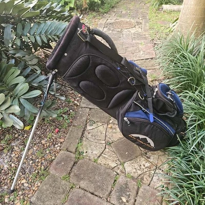 Bolsa de golf Sun Mountain 4 vías 7 bolsillos bolsa de transporte con tapa de lluvia doble correa Foto 1 de 4