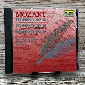 Mozart - Mackerras Prague Orch – Symph No. 32 No.35 "Haffner" & No. 39 [1990 CD] - Foto 1 di 7
