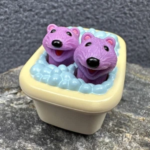 U-Bahn Kinder Mahlzeit Spielzeug Pip & Pop Tub Spaß Roll Along Auto Bär im großen blauen Haus - Bild 1 von 7