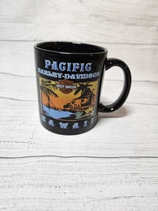 Vintage Pacific Harley Davidson Hawaii Kaffeebecher - Global Products - 3,75" - Bild 1 von 9