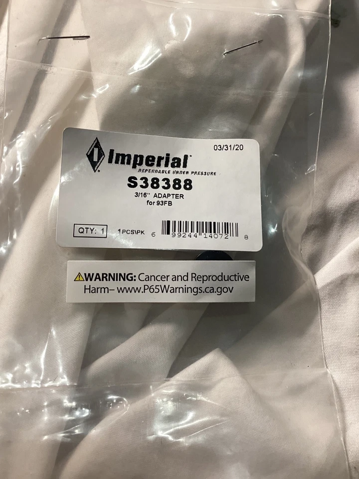 Imperial Tool S38388 3/16" Adapter for 93FB - Image 1 of 1
