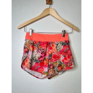 Athleta Girl Run The World Short in Abstract Floral Girls Size M 8-10 - Picture 1 of 3